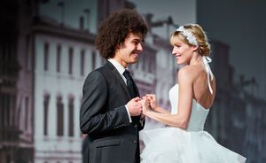 Fest- und Hochzeitsmesse St.Gallen 2016 Mode-Show Paar