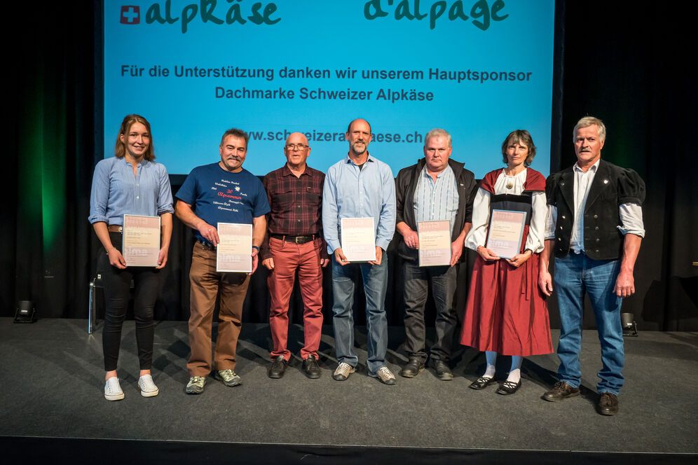 OLMA 2021 Alpkäseprämierung Erstplatzierte aller Kategorien