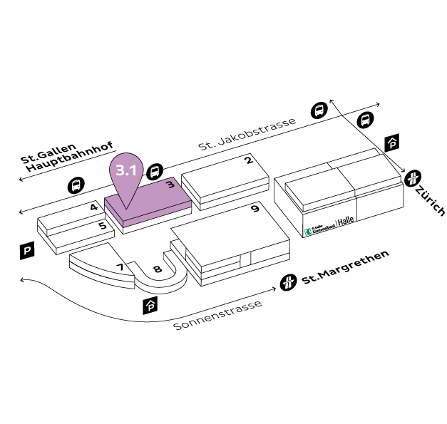Lageplan Halle 3.1
