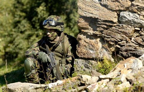Schweizer Armee Infanterie