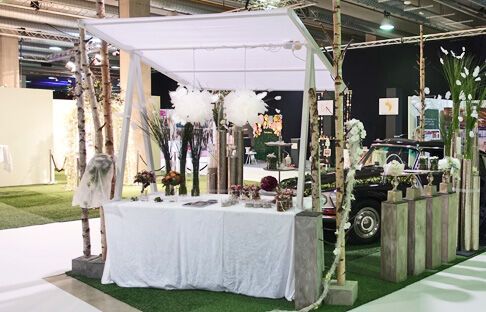 Fest- und Hochzeitsmessen St. Gallen Zürich - Blumenstand
