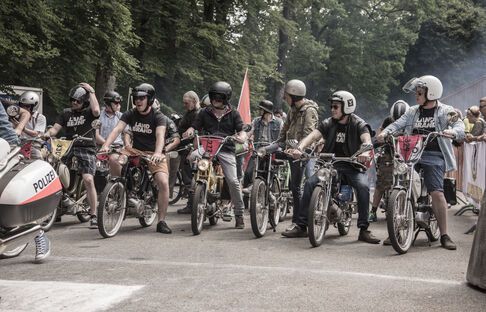automesse st.gallen 2018 - Töffliparade