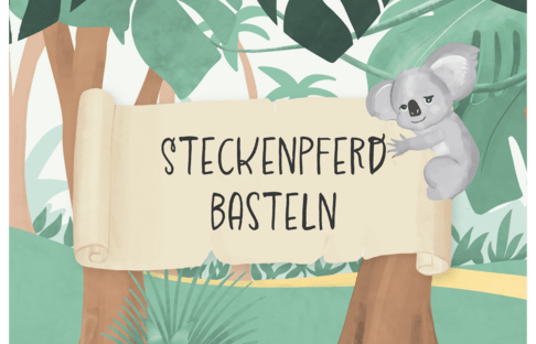 Steckenpferd basteln