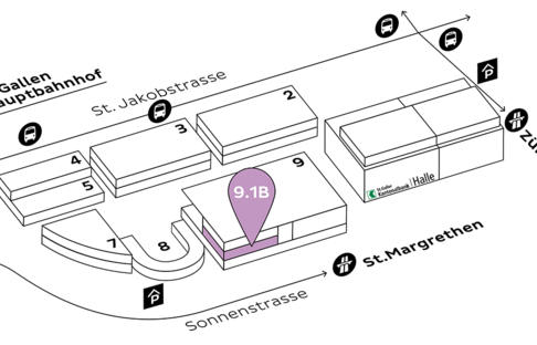 Lageplan Halle 9.1B