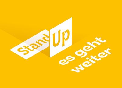 Stand Up Header Gelb