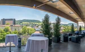 Halle 9.2 Aussicht Balkon 2016 CongressEvents