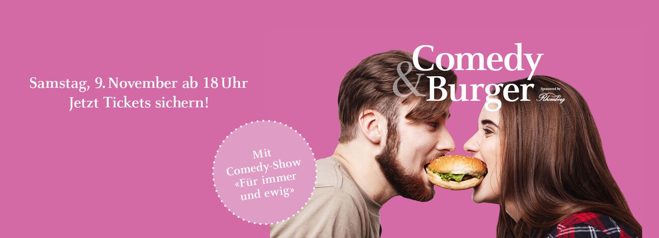 Fest- und Hochzeitsmesse - Comedy & Burger