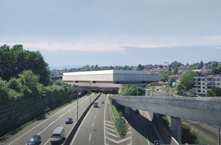 Halle 1 - Visualisierung