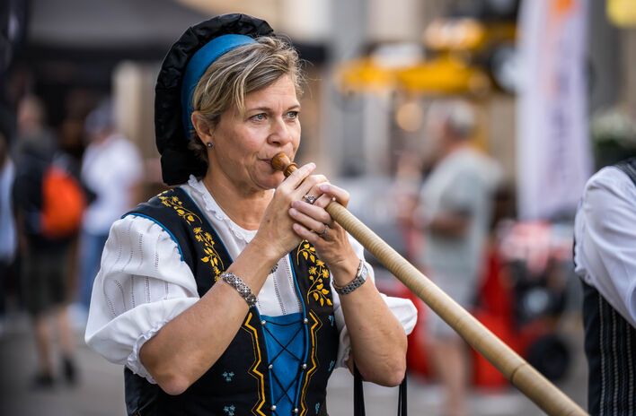 Volkskultur Alphorn OLMA